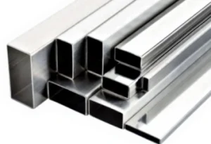 Stainless steel rectangular pipes bundle